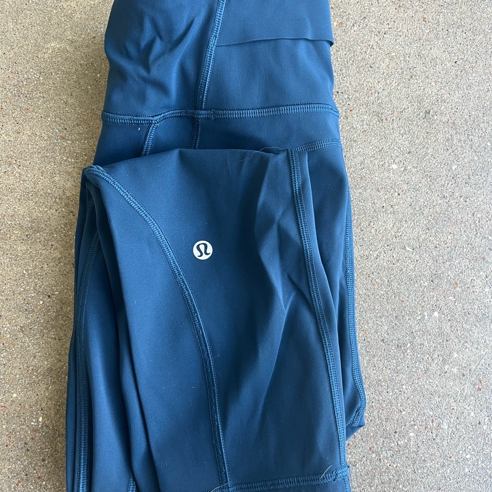 Lululemon Athletica Deep Teal Leggings
